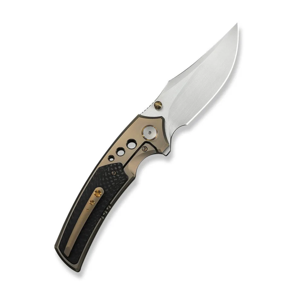 Ніж Weknife Bohler M390 220,3 мм Чорний Титан Карбон