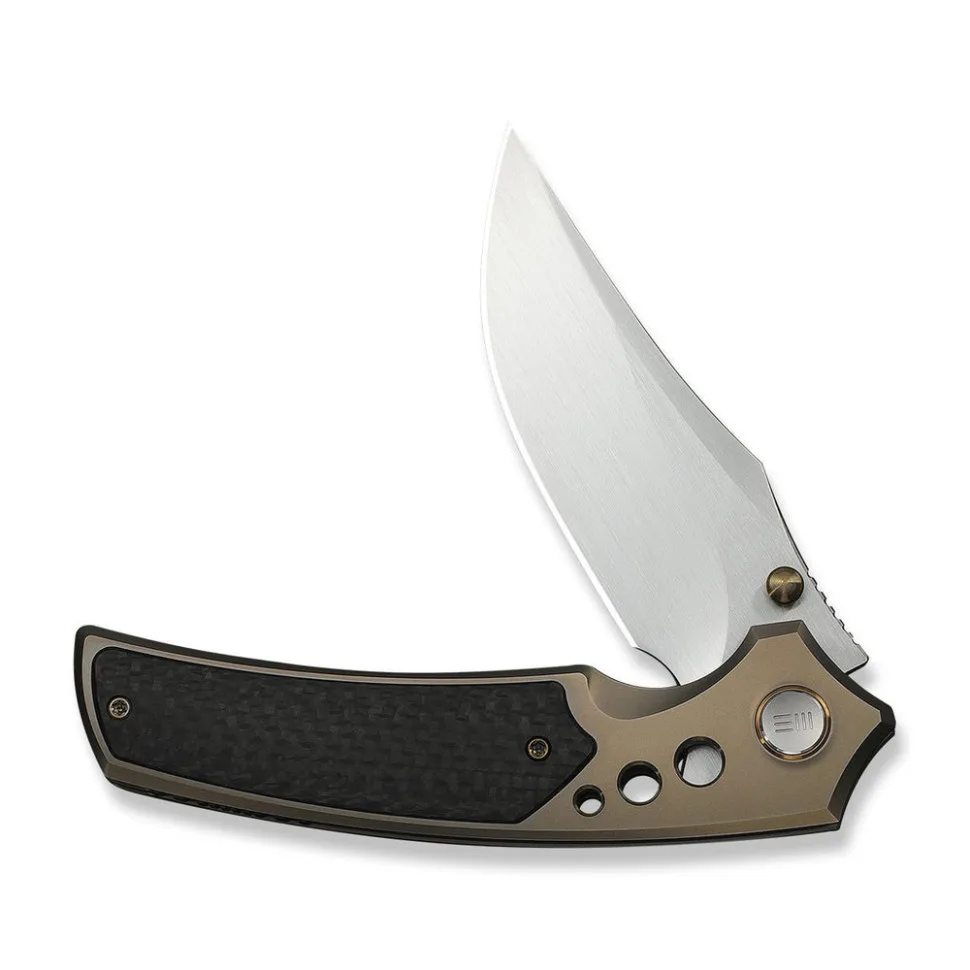 Ніж Weknife Bohler M390 220,3 мм Чорний Титан Карбон