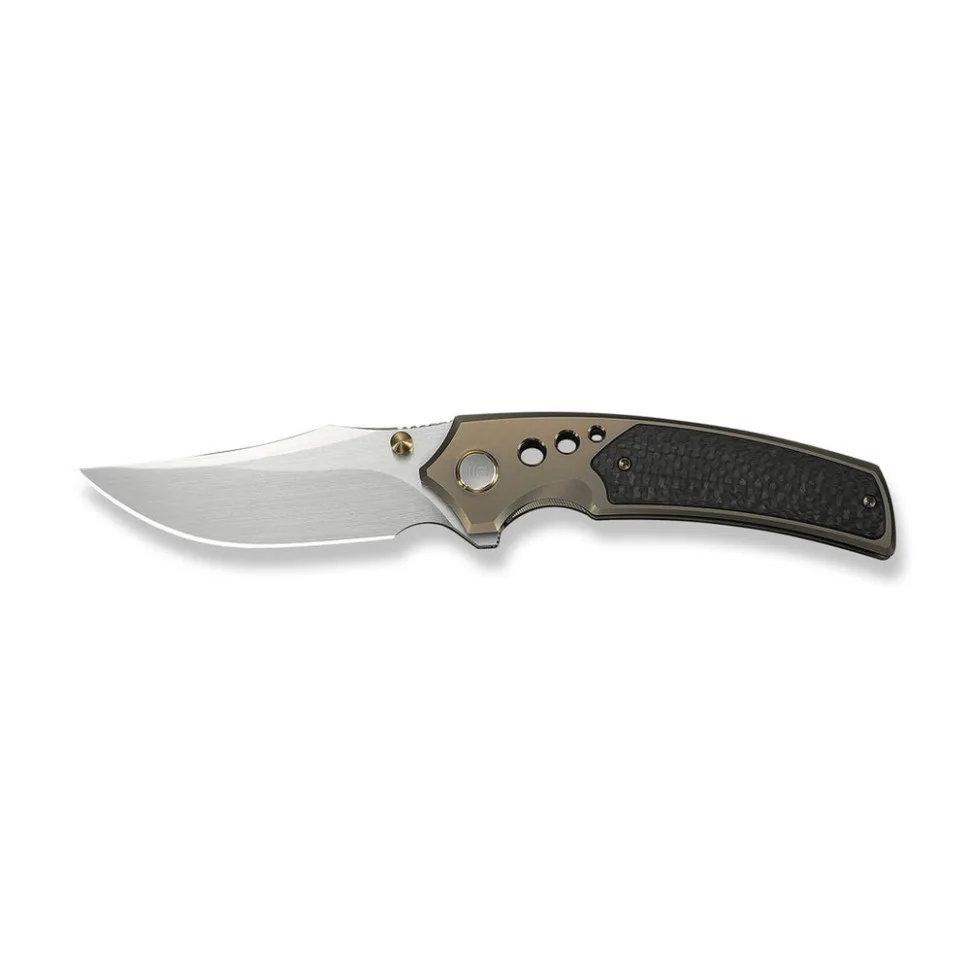 Ніж Weknife Bohler M390 220,3 мм Чорний Титан Карбон