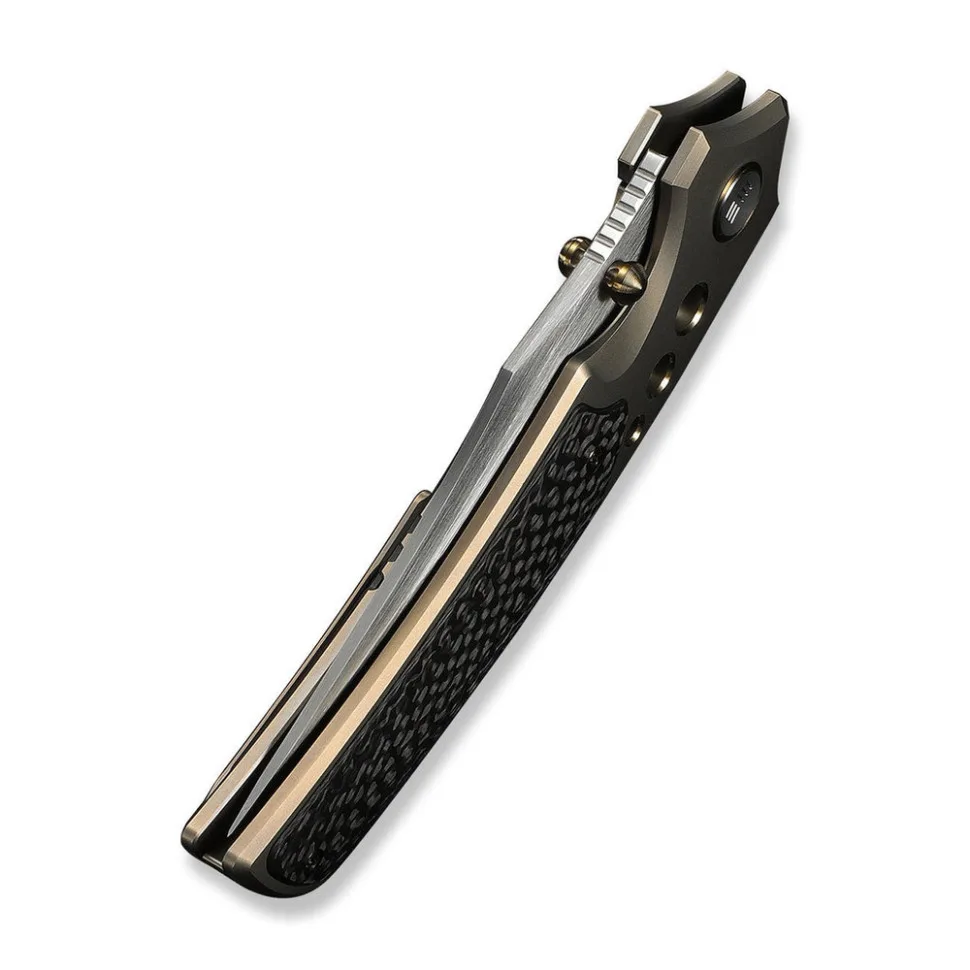 Ніж Weknife Bohler M390 220,3 мм Чорний Титан Карбон
