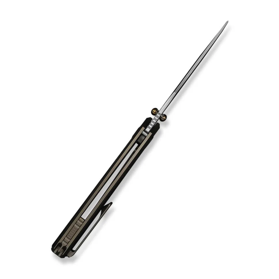 Ніж Weknife Bohler M390 220,3 мм Чорний Титан Карбон