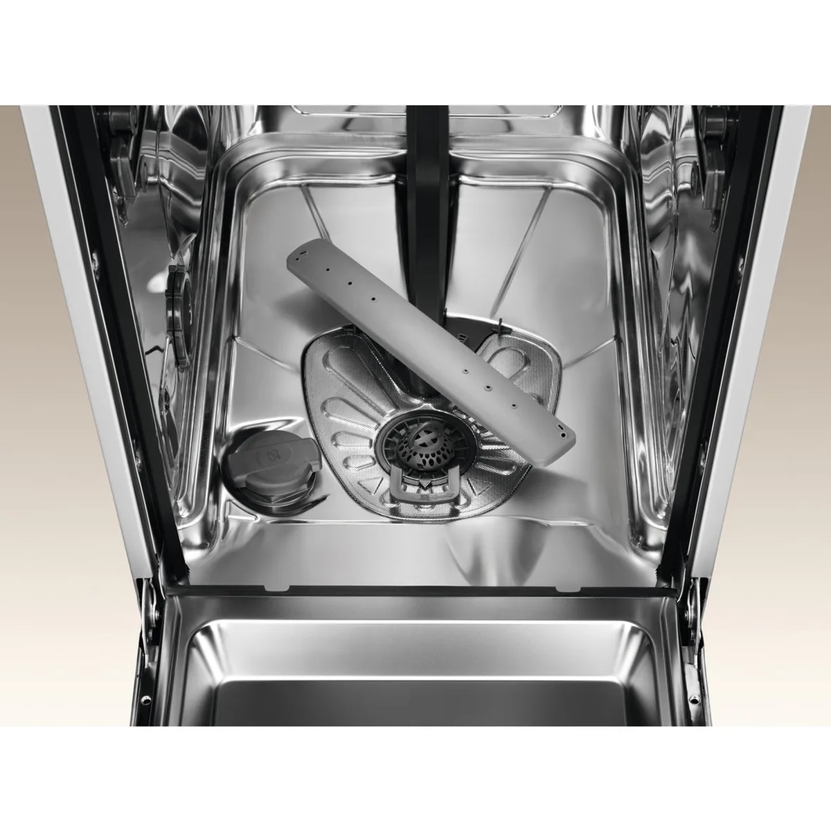 Посудомийна машина Electrolux, 9 комплектів, клас енергоспоживання F, 45 см, інверторна, біла.